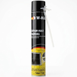 ESPUMA DE POLIURETANO EXPANSIVO 750ML  715G CON CANULA W-MAX - WURTH