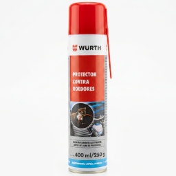 PROTECTOR CONTRA ROEDORES PARA CABLES REPELENTE RATAS Y RATONES WURTH 400ML EN SPRAY