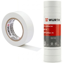 PACK X10 CINTA AISLADORA 5M X 19MM ANCHO X 0.18 ESPESOR PVC AISLANTE ELECTRICA WURTH