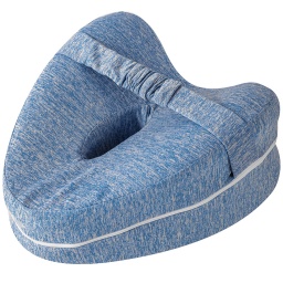 ALMOHADA LAZO PARA PIERNAS RODILLAS ORTOPEDICA ESPUMA VISCOELASTICA DISE�O ERGONOMICO FUNDA LAVABLE