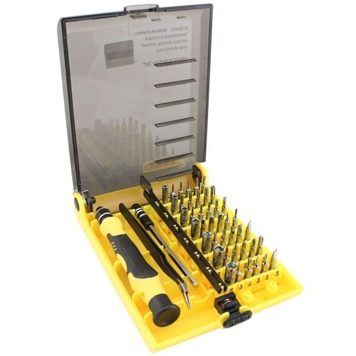KIT DESTORNILLADORES HERRAMIENTAS DE PRECISION PARA PC CELULARES 45 EN 1