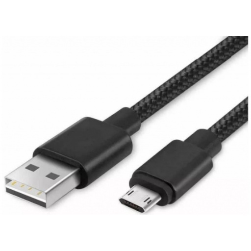 CABLE MICRO-USB ACORDONADO ALTA CALIDAD 2 METROS DATOS Y CARGA