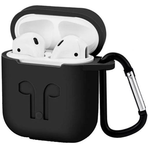 Funda protectora de gel de silicona para cascos auriculares Apple