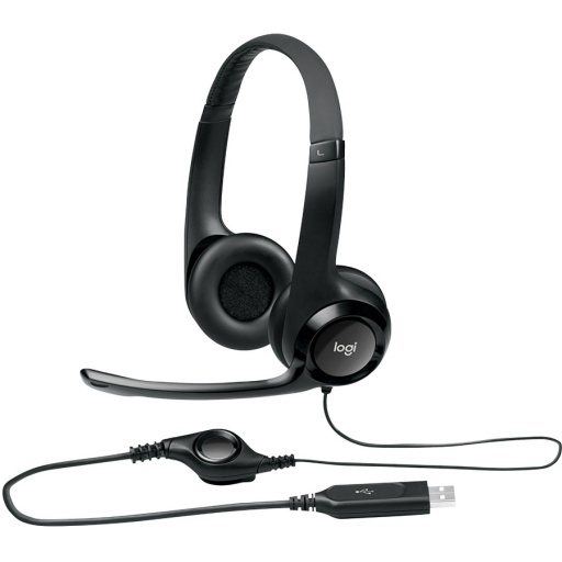 AURICULARES VINCHA HEADSET LOGITECH H390 USB CLEARCHAT