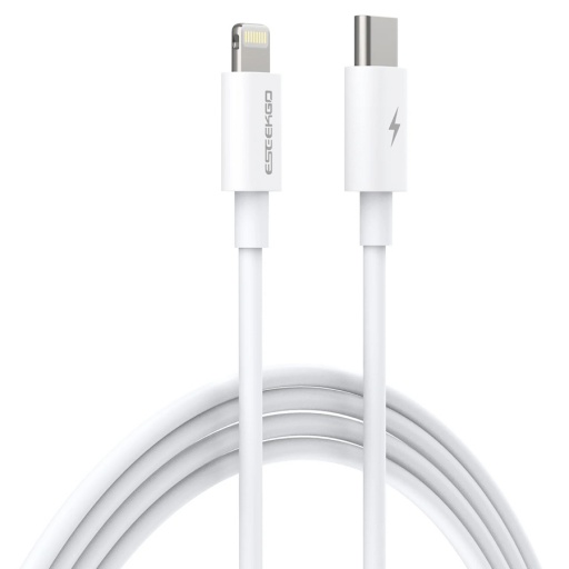 CABLE USB-C LIGHTNING DATOS Y CARGA RAPIDA COMPATIBLE 1 METRO IPHONE 11 12 TIPO TYPE