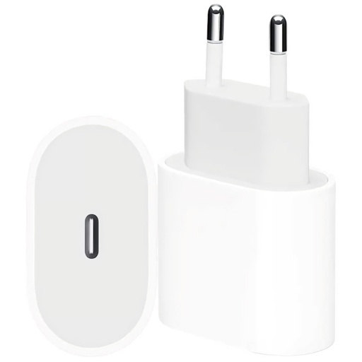 CARGADOR Y CABLE. IPHONE 11, TIPO C, 18W USB-C