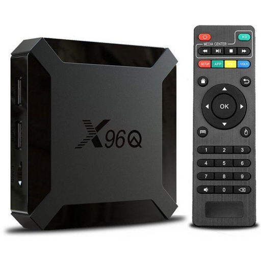 TV BOX X96Q 4K ANDROID 10 SMART QUAD CORE 2G RAM 16G MEM