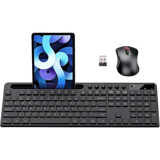 Teclado y mouse inalambrico para pc sale