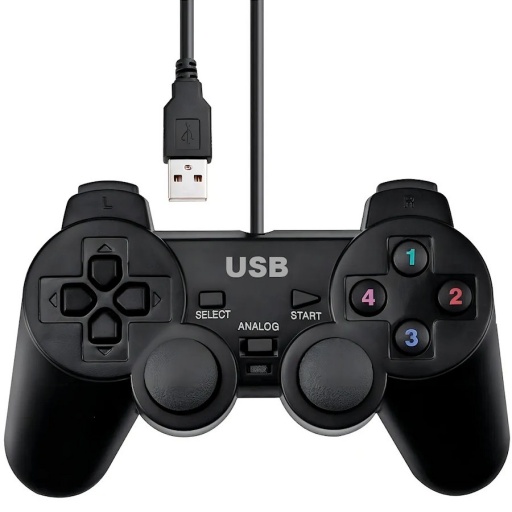 JOYSTICK PARA PC COMPATIBLE CON WINDOWS 10 11 CONTROL CABLEADO USB 2.0