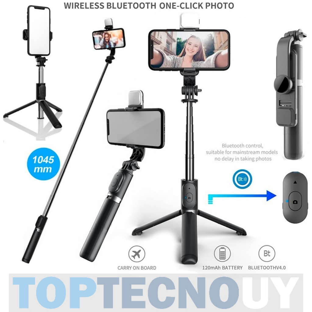 PALO SELFIE STICK MONOPOD BLUETOOTH CON TRIPODE CELULARES CELULARES