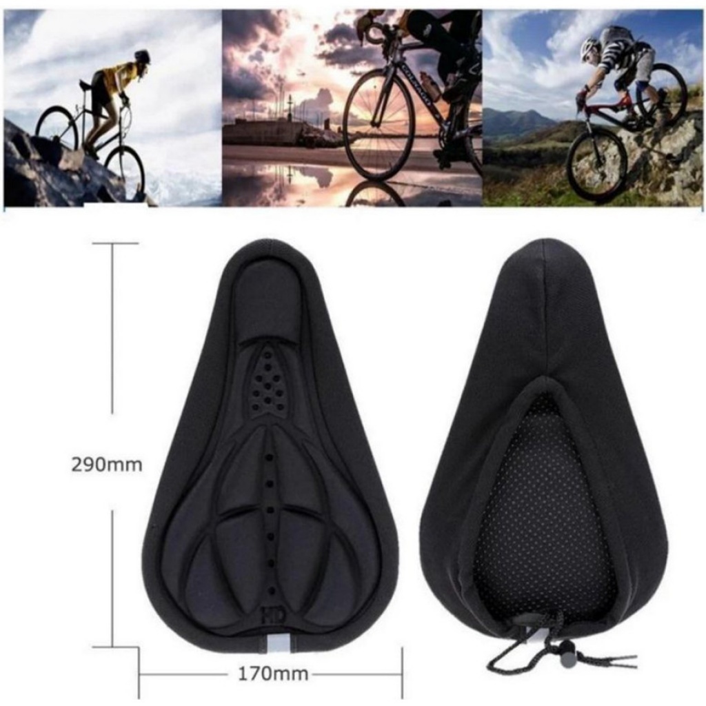 Funda de ín para asiento de bicicleta estática - de asiento de bicicleta  acolchadas que absorben ín Macarena funda de asiento de bicicleta