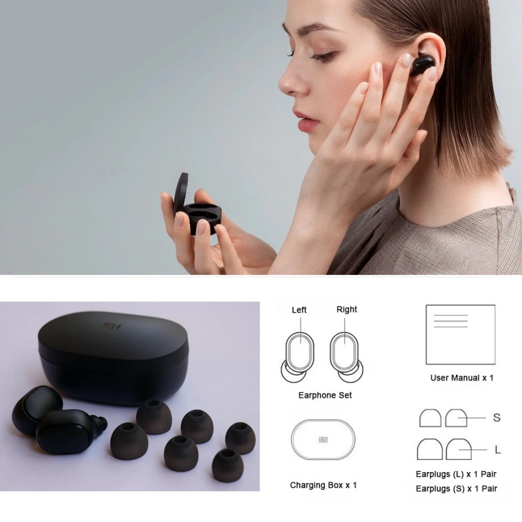 AURICULARES BLUETOOTH MI TRUE WIRELESS EARBUDS BASIC