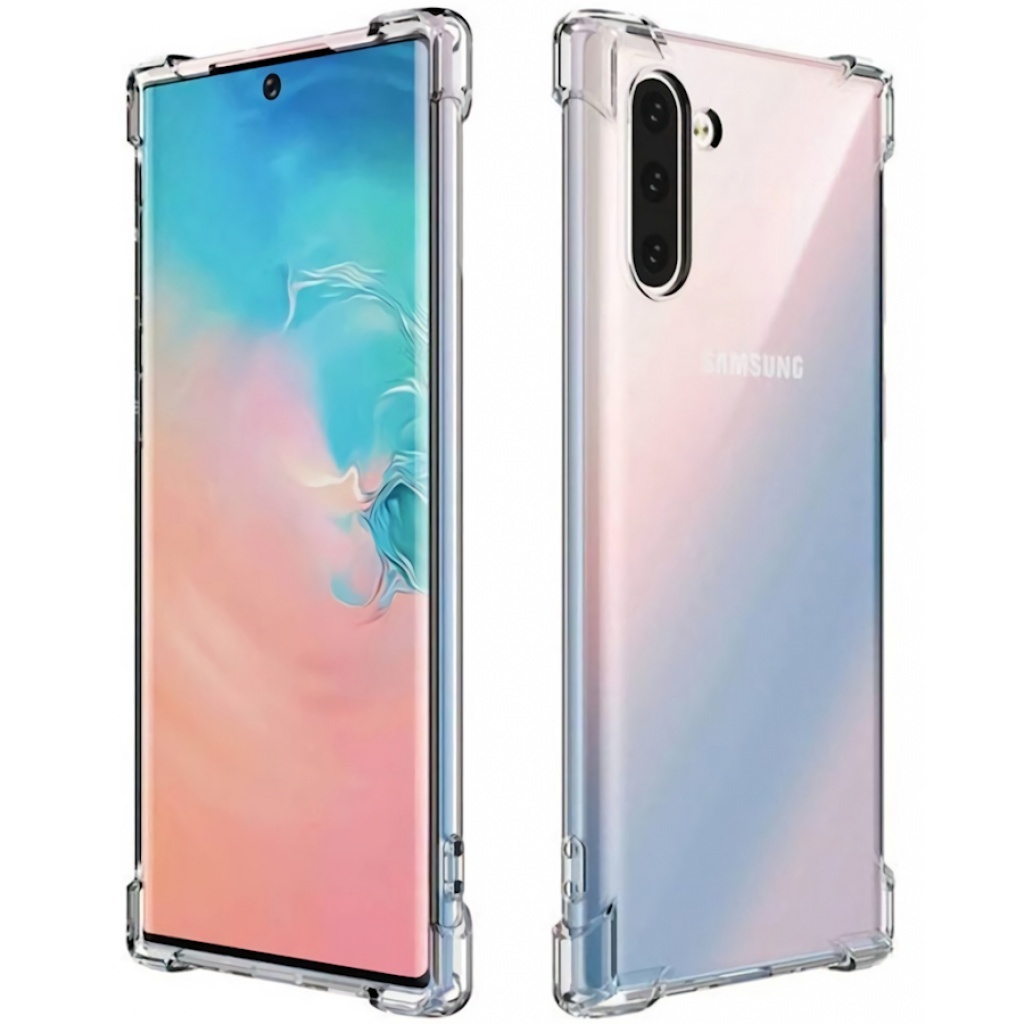 PROTECTOR TPU BORDE ALTO IMPACTO TRANSPARENTE SAMSUNG NOTE 10+ PLUS