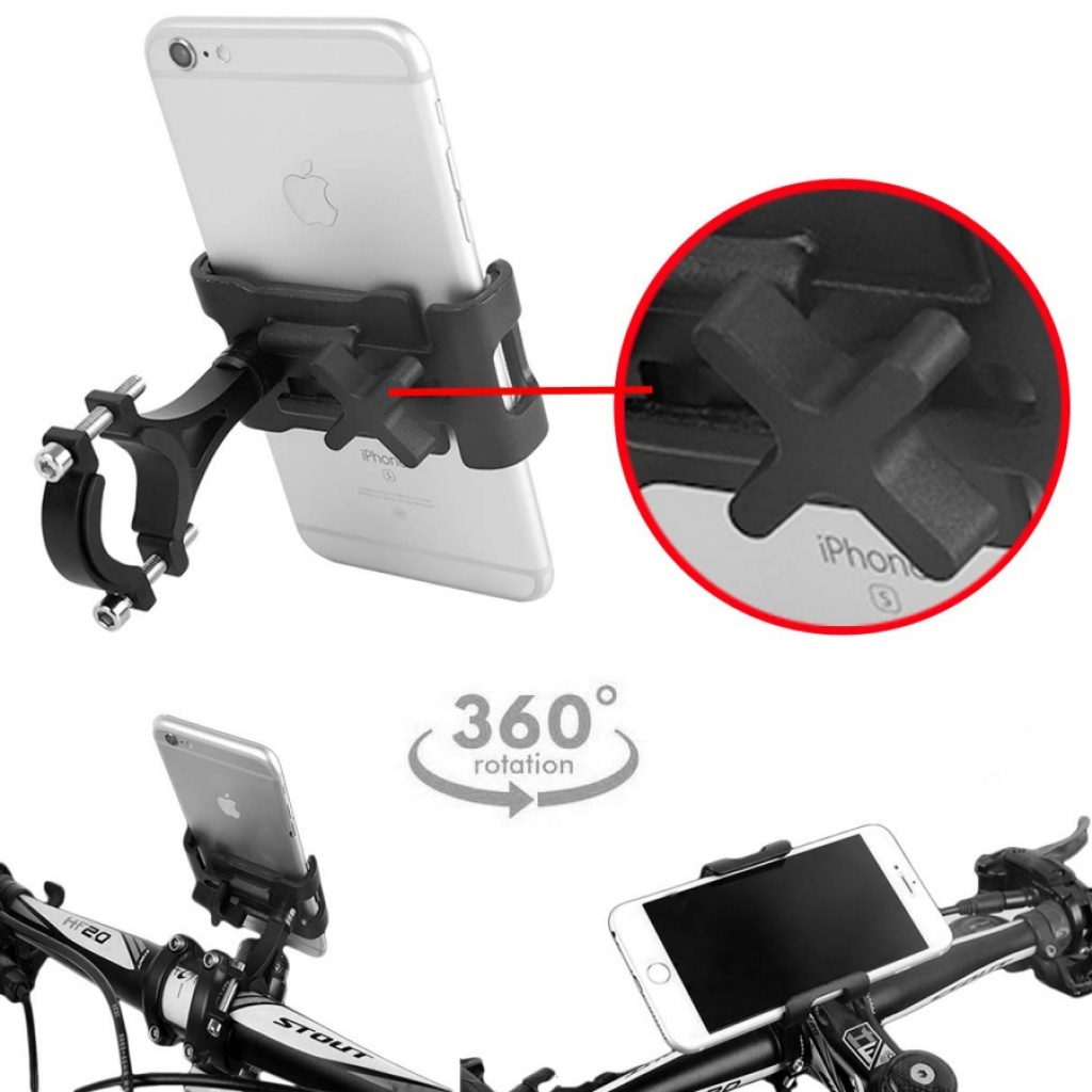 Soporte para Celular Para Moto y de Bicicleta Motocicleta Super Seguro  Universal