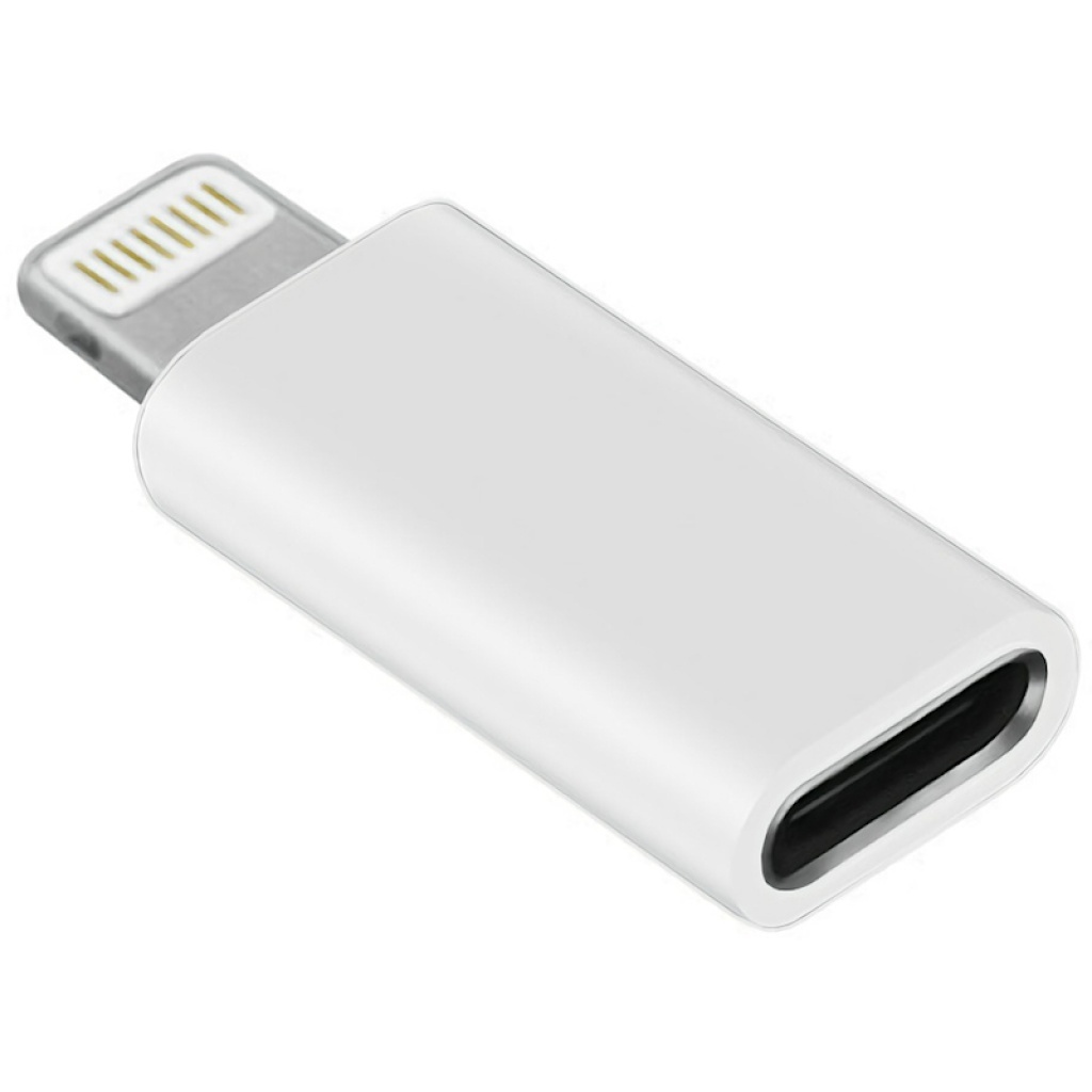 ADAPTADOR DE USB-C TIPO C TYPE-C HEMBRA A LIGHTNING IPHONE MACHO CELULARES