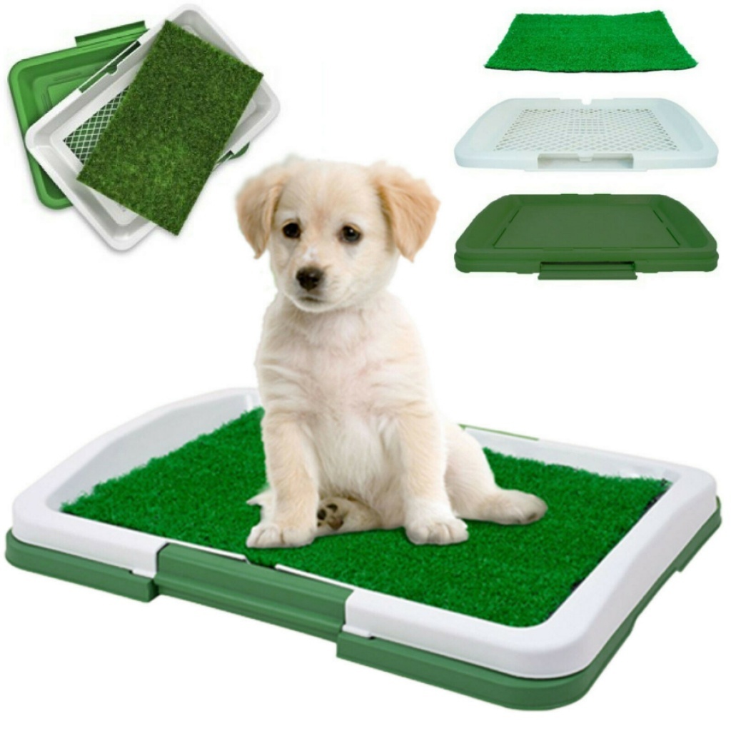 BAÑO SANITARIO PARA PERRO Y GATOS BANDEJA MASCOTA PUPPY POTTY HOGAR Mascotas