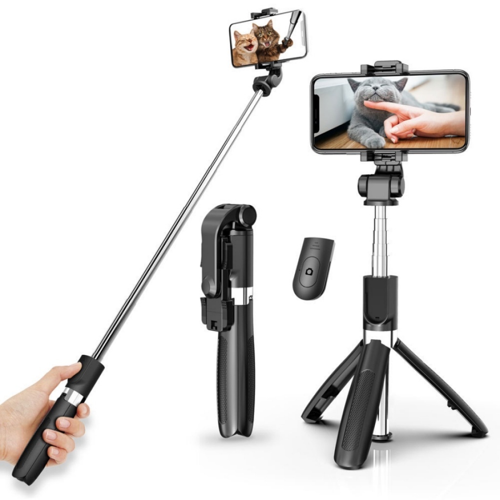 Tripode Monopod Selfie Stick Universal Boton Bluetooth Celulares