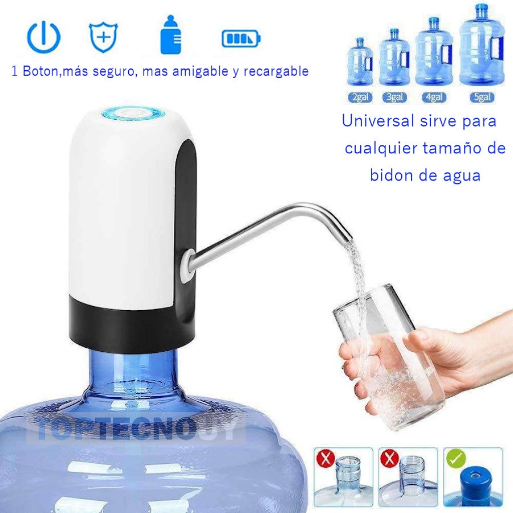 Dispensador De Agua Eléctrico, Bomba Automática Para Botella De