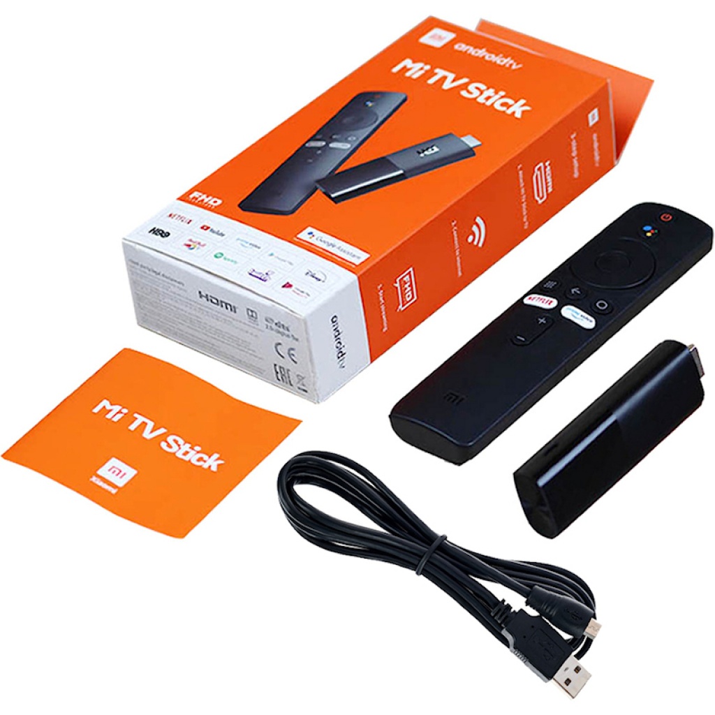 TV BOX XIAOMI MI TV STICK ANDROID BLUETOOTH FULL-HD HDR AUDIO Y VIDEO