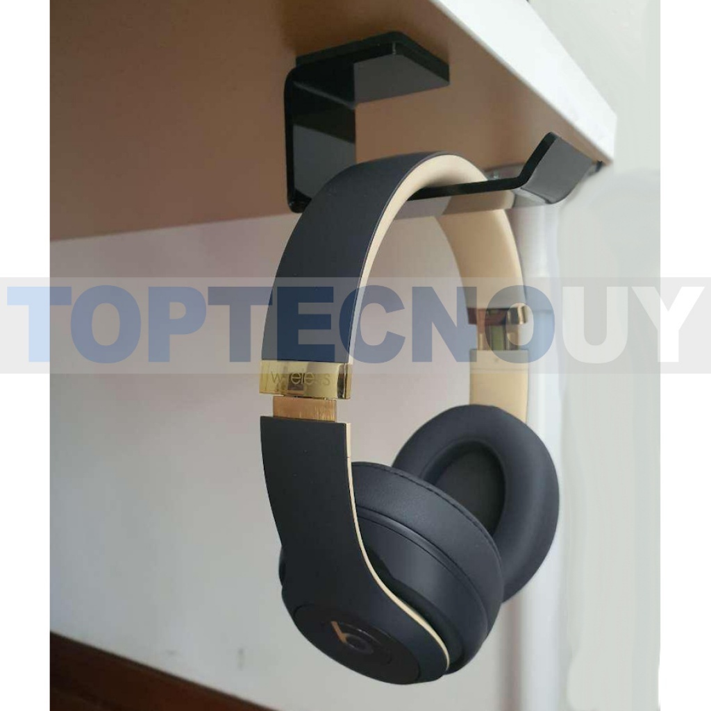 Knox Gear Soporte de auriculares de aluminio – Soporte de auriculares para  juegos para escritorio con soporte de base sólida – Gancho para colgar