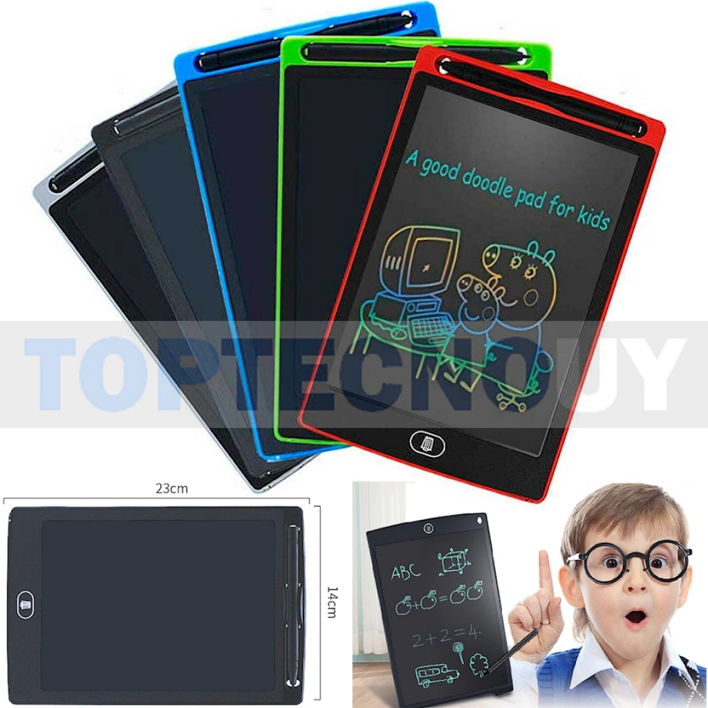 Pizarra Infantil Magica Tablet Dibujo Lcd 10 Pulgadas Niños Rojo -  LhuaStore – Lhua Store