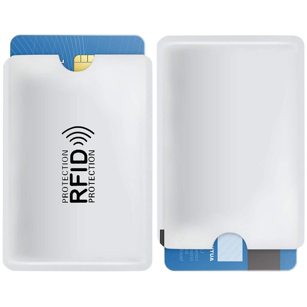 Funda protectora de tarjeta de crédito anti-RFID