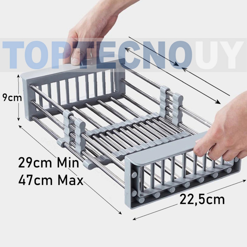 Secaplatos Escurridor Extensible Para Bacha