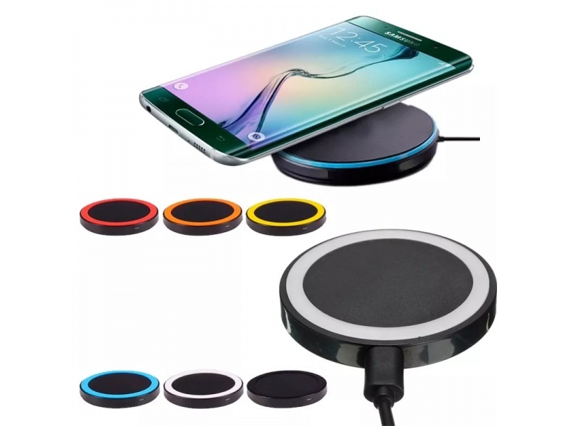 CARGADOR INALAMBRICO COMPATIBLE QI WIRELESS PARA CELULAR