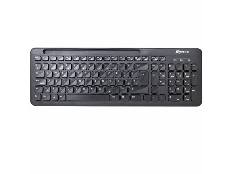 TECLADO INALAMBRICO EN ESPAOL WIRELESS 2.4GHZ BLUETOOTH SILENCIOSO KB-303
