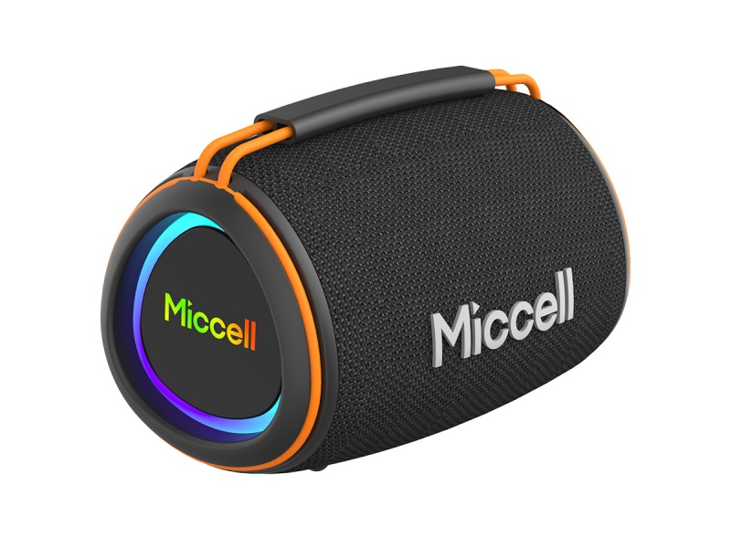 PARLANTE BLUETOOTH 5.4 TWS RESISTENTE AL AGUA IPX5 20W LUCES LED RGB CON LECTOR MICRO-SD Y USB