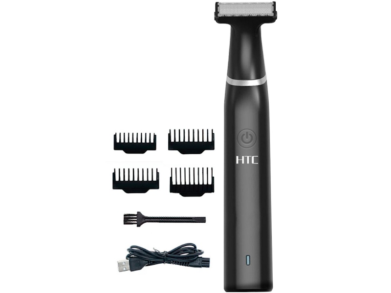 AFEITADORA INALAMBRICA BATERIA RECARGABLE + 4 PEINES Y ACCESORIOS HTC GT-266