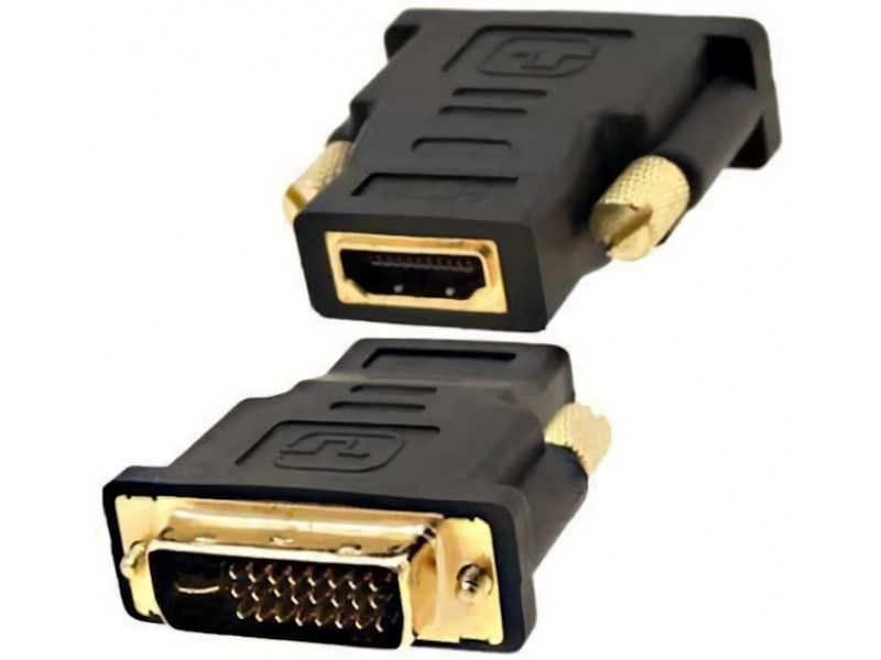 FICHA O ADAPTADOR DVI 24+1 MACHO HDMI HEMBRA