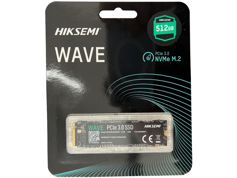 DISCO SOLIDO INTERNO SSD NVME M.2 M2 HIKSEMI WAVE 512GB PCIE 3.0 2280 PCI EXPRESS