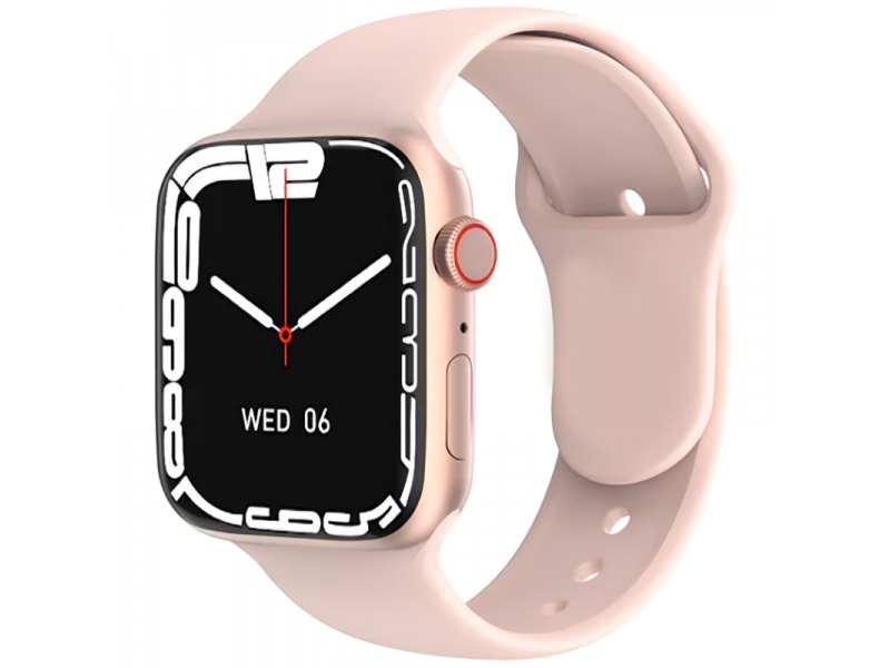 SMART WATCH RELOJ INTELIGENTE 45MM BLUETOOTH SIMIL SERIE 9 - BLANCO - APP RDFIT IOS ANDROID