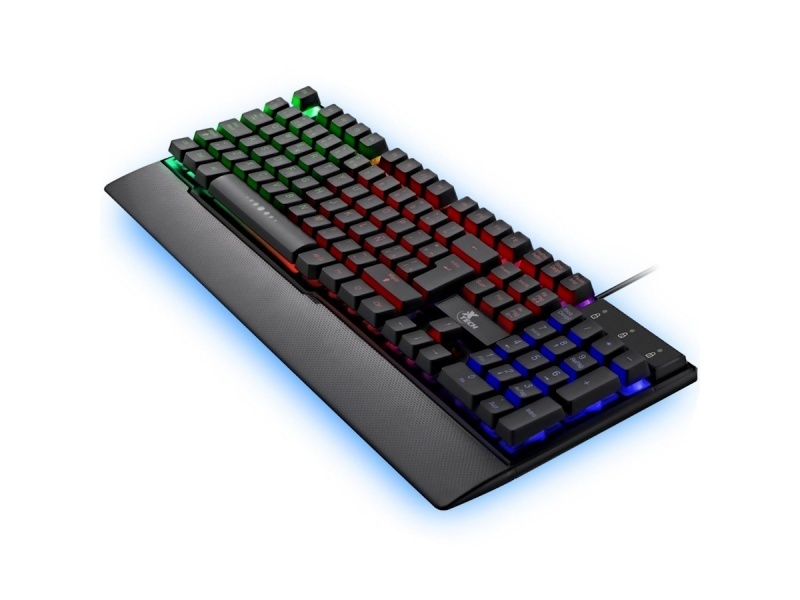 TECLADO GAMER USB ILUMINADO LED RGB ESPAOL XTECH ARMIGER XTK-510S