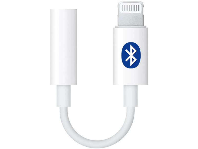 CABLE ADAPTADOR LIGHTNING AURICULARES JACK 3.5MM IPHONE BLUETOOTH