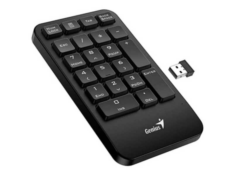 TECLADO NUMERICO INALAMBRICO WIRELESS 2.4 GHZ NUMPAD 1000 GENIUS