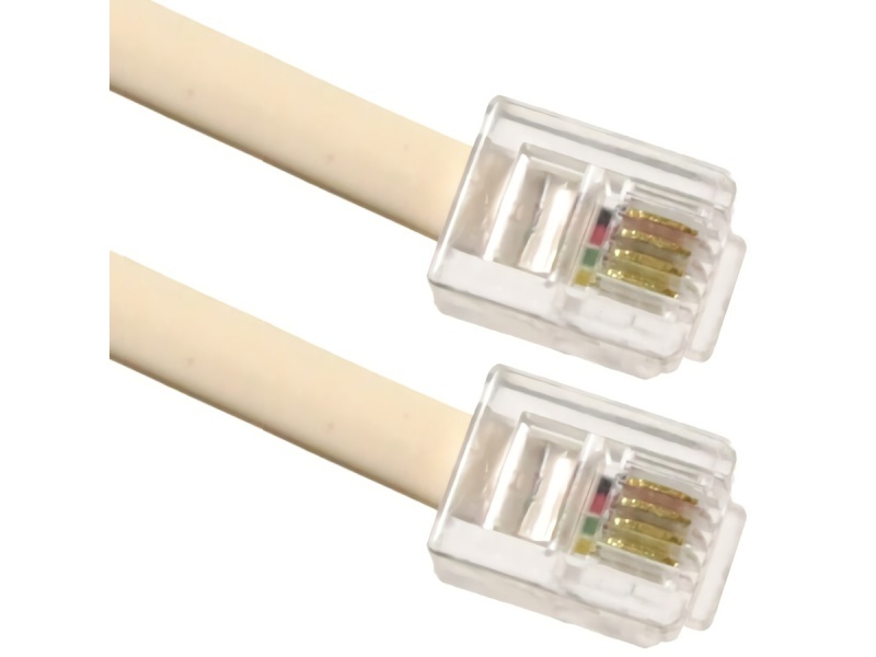 CABLE LINEA TELEFONICO ANTEL DE 15 METROS PARA TELEFONO DE 15MTS RJ11