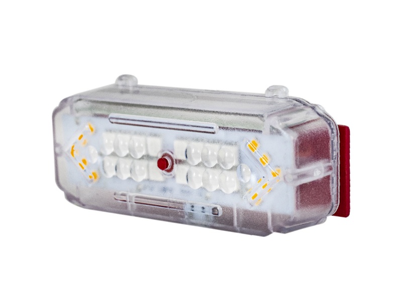SEALERO PARA BICICLETA LED CASCO RECARGABLE SENSOR DE INCLINACION
