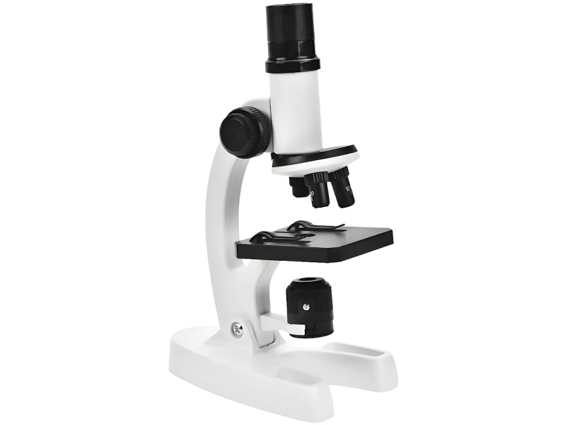 MICROSCOPIO DIDACTICO PARA NIOS CON LED Y 3 LENTES 300X 600X 1200X CIENCIA PARA CHICOS