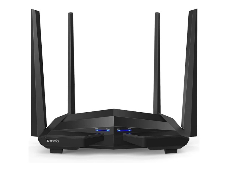 ROUTER WIFI TENDA AC1200 4 ANTENAS 300+867 MBPS AC10 SWITCH 3 PUERTOS RED ETHERNET GIGABIT REPETIDOR