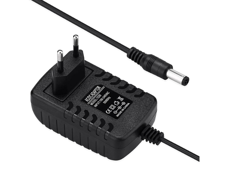 ADAPTADOR DE CORRIENTE FUENTE TRANSFORMADOR 220V 9V 2A CONECTOR 5.5 X 2.5MM LX-0902
