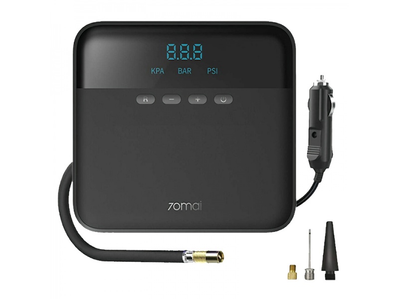 COMPRESOR DE AIRE INFLADOR AUTO MOTO BICICLETA 12V 70MAI BY XIAOMI LITE