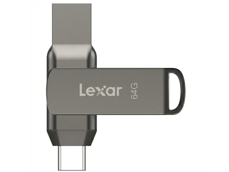 PEN DRIVE 64GB DUAL DRIVE USB-C Y TIPO A PENDRIVE JUMPDRIVE D400 USB 3.2 LEXAR IPHONE 15 16 17